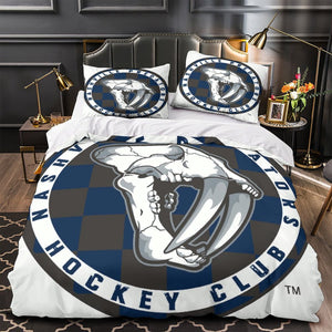 Nashville Predators Bedding Set Quilt Duvet Cover Without Filler