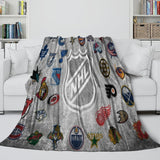 National Hockey League NHL Blanket Flannel Throw Room Decoration