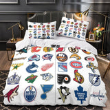 National Hockey League NHL Duvet Cover Bedding Set Without Filler