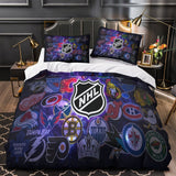 National Hockey League NHL Duvet Cover Bedding Set Without Filler