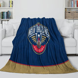 New Orleans Pelicans Blanket Flannel Fleece Throw Room Decoration