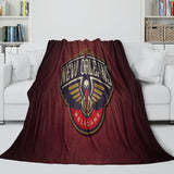 New Orleans Pelicans Blanket Flannel Fleece Throw Room Decoration