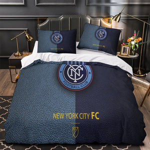 New York City FC Bedding Set Duvet Cover Without Filler