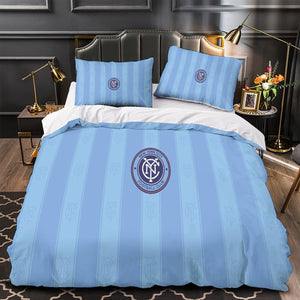New York City FC Bedding Set Duvet Cover Without Filler
