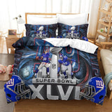 New York Giants Bedding Set Duvet Cover Without Filler