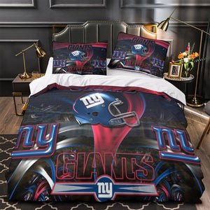 New York Giants Bedding Set Duvet Cover Without Filler