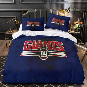 New York Giants Bedding Set Duvet Cover Without Filler