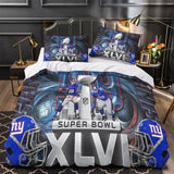 New York Giants Bedding Set Duvet Cover Without Filler