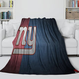 New York Giants Blanket Flannel Fleece Throw Room Decoration