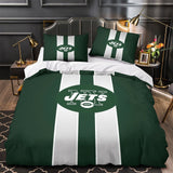 New York Jets Bedding Set Duvet Cover Without Filler