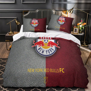 New York Red Bulls Bedding Set Duvet Cover Without Filler