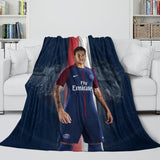 Neymar Blanket Flannel Throw Room Decoration