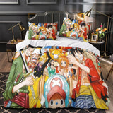 One Piece Bedding Set Pattern Quilt Duvet Cover Without Filler