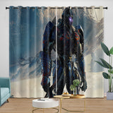 Optimus Prime Curtains Blackout Window Drapes Kids Room Decoration