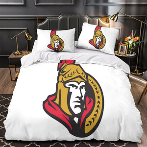 Ottawa Senators Bedding Set Quilt Duvet Cover Without Filler