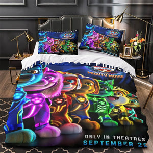PAW Patrol The Mighty Movie Bedding Set Quilt Duvet Cover Without Filler