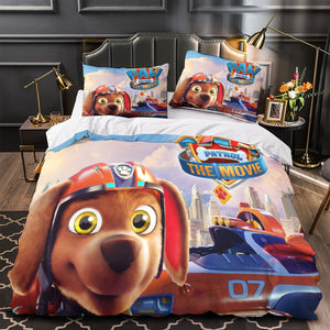PAW Patrol The Movie Bedding Set Kids Quilt Duvet Cover Without Filler