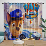 PAW Patrol The Movie Curtains Blackout Window Drapes Kids Room Decoration
