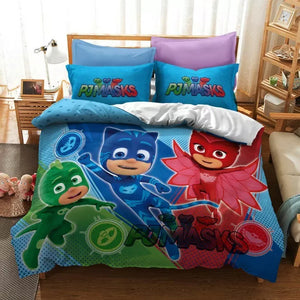 PJ Masks Bedding Set Quilt Cover Without Filler