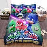 PJ Masks Duvet Cover Pattern Kids Bedding Sets Without Filler