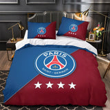 Paris Saint-Germain Bedding Set Pattern Quilt Cover