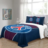 Paris Saint-Germain Bedding Set Pattern Quilt Cover