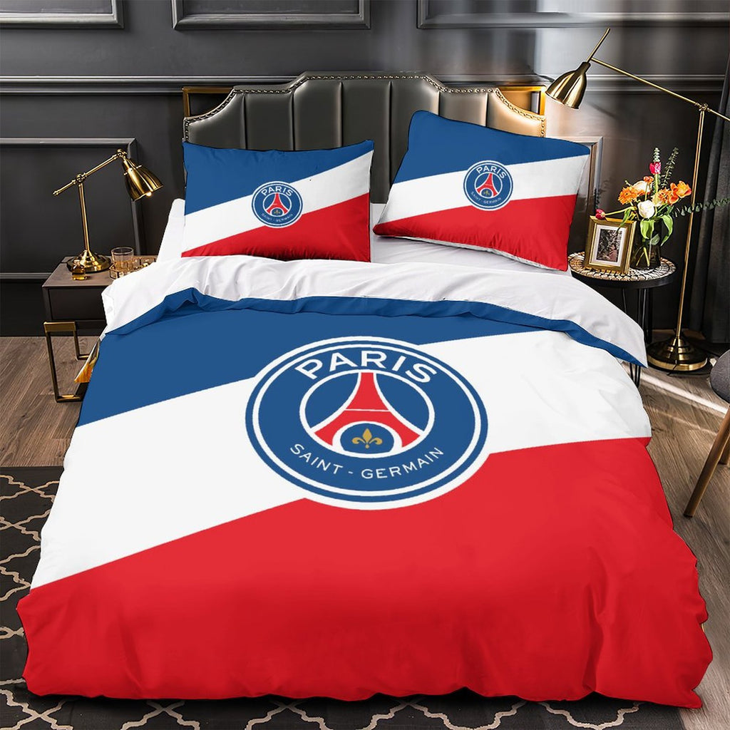 Paris Saint-Germain Bedding Set Quilt Cover Without Filler
