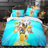 Paw Patrol Mighty Pups Duvet Cover Bedding Set Without Filler