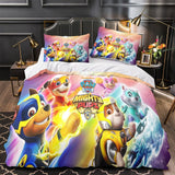 Paw Patrol Mighty Pups Duvet Cover Bedding Set Without Filler