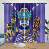 Paw Patrol Mission Paw Curtains Pattern Blackout Window Drapes Room Decoration