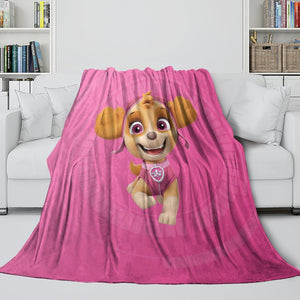 Paw Patrol Skye Blanket Flannel Throw Kids Room Decoration