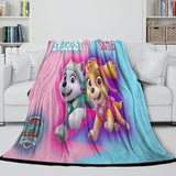 Paw Patrol Skye Blanket Flannel Throw Kids Room Decoration