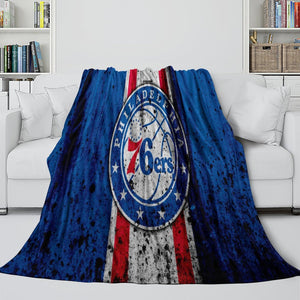 Philadelphia 76ers Blanket Flannel Fleece Throw Room Decoration