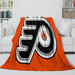 Philadelphia Flyers Blanket Flannel Throw Kids Room Decoration