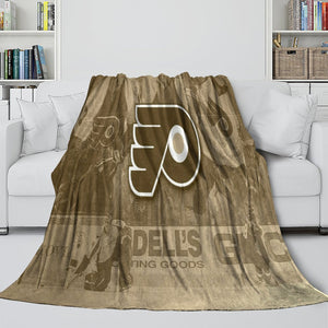 Philadelphia Flyers Blanket Flannel Throw Kids Room Decoration