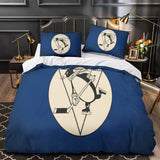 Pittsburgh Penguins Bedding Set Quilt Duvet Cover Without Filler