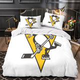 Pittsburgh Penguins Bedding Set Quilt Duvet Cover Without Filler