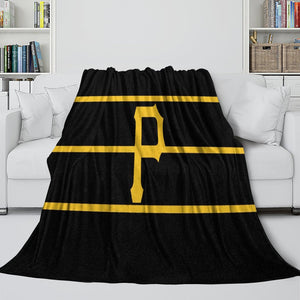 Pittsburgh Pirates Blanket Flannel Throw Room Decoration