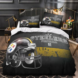 Pittsburgh Steelers Bedding Set Duvet Cover Without Filler