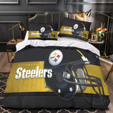 Pittsburgh Steelers Bedding Set Duvet Cover Without Filler