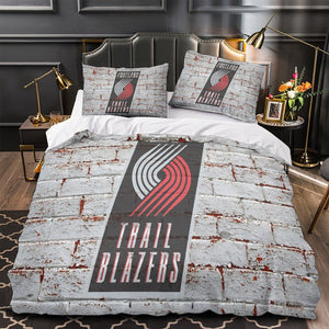 Portland Trail Blazers Bedding Set Duvet Cover Without Filler