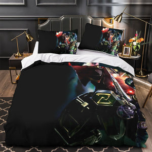 Power Rangers Duvet Cover Kids Bedding Set Without Filler