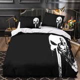 Punisher Duvet Cover Kids Room Bedding Set Without Filler