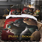 Puss in Boots The Last Wish Bedding Set Quilt Cover