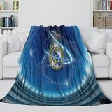 Real Madrid C.F Blanket Flannel Fleece Room Decoration