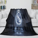 Real Madrid C.F Blanket Flannel Fleece Room Decoration