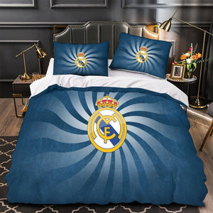 Real Madrid C.F Duvet Cover Kids Bedding Set Without Filler