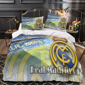 Real Madrid C.F Duvet Cover Kids Bedding Set Without Filler
