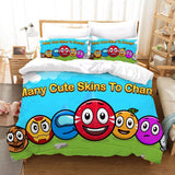 Red Ball 4 Bedding Set Pattern Quilt Cover Without Filler