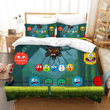 Red Ball 4 Bedding Set Pattern Quilt Cover Without Filler